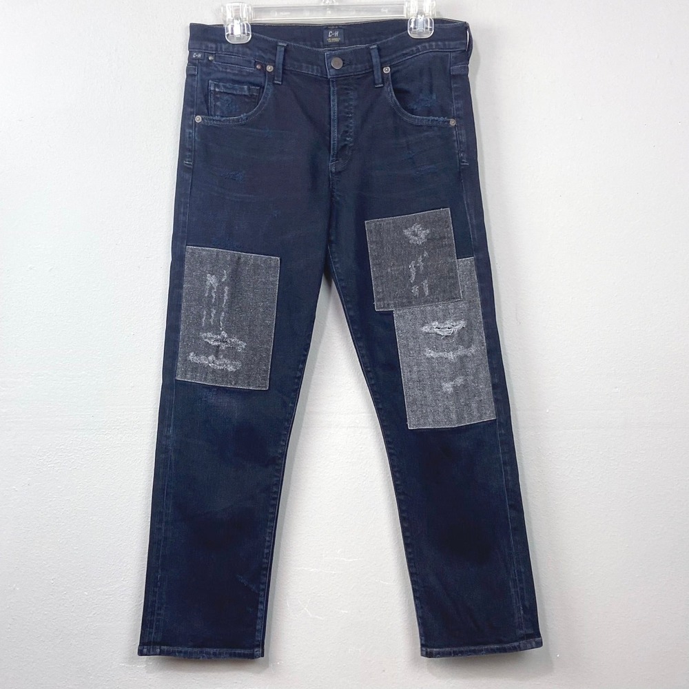 Citizens of Humanity Patchwork Jeans Size 27 Emerson Dark Wash Shoreditch Grunge